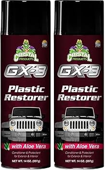 Cristal Products GX-3 Plastic Restorer (2), Plastic Care